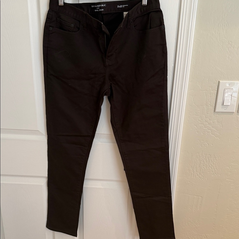 Banana Republic Brown Traveler Jeans Men’s 31x32